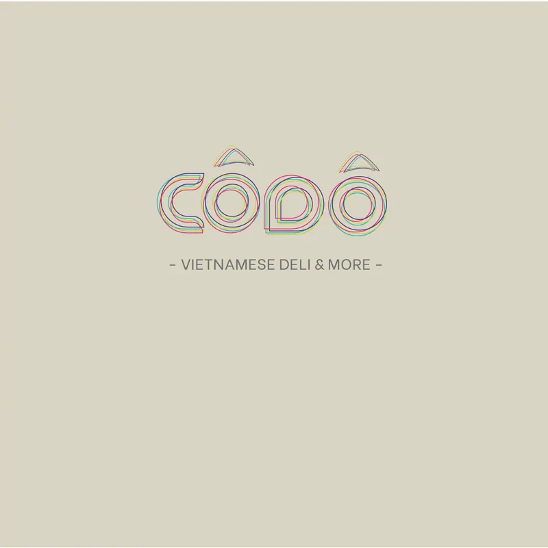 Speisekarte CÔDÔ Schauburg, Seite 1: Titelseite: CÔDÔ – Vietnamese Deli & More